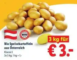 Lidl Bio Speisekartoffeln aus Österreich Angebot