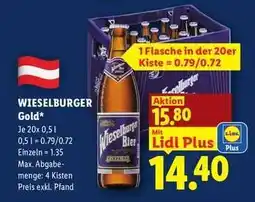 Lidl Wieselburger Gold Angebot