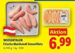 Lidl WIESENTALER Frische Maishendl Innenfilets Angebot