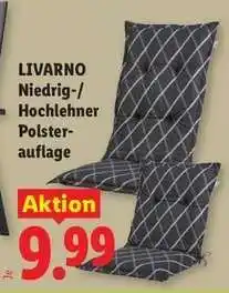 Lidl LIVARNO Niedrig-/Hochlehner Polsterauflage Angebot