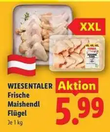 Lidl WIESENTALER Frische Maishendl Flügel Angebot