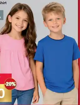 Woolworth Kinder Basic T-Shirt Angebot