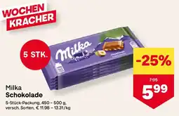 MPreis Milka Schokolade Angebot