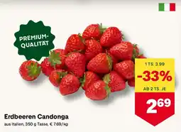 MPreis Erdbeeren Candonga Angebot