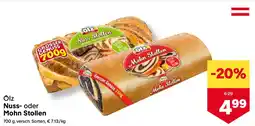 MPreis Nuss- oder Mohn Stollen Angebot