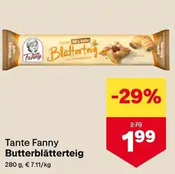 MPreis Tante Fanny Butterblätterteig Angebot