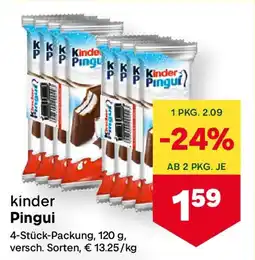 MPreis Kinder Pinguí Angebot