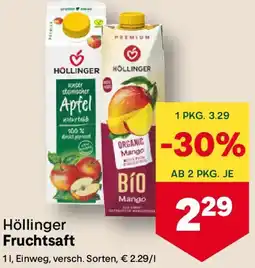 MPreis Höllinger Fruchtsaft Angebot