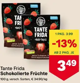 MPreis Tante Frida Schokolierte Früchte Angebot
