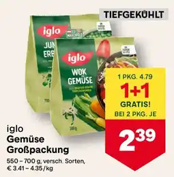 MPreis Iglo gemüse großpackung Angebot