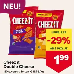 MPreis Cheez it Double Cheese Angebot