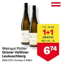 MPreis Weingut Müller Grüner Veltliner Leukuschberg Angebot
