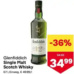 MPreis Glenfiddich Single Malt Scotch Whisky Angebot