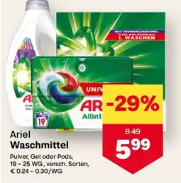 MPreis Ariel Waschmittel Angebot
