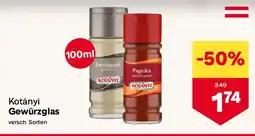 MPreis Kotányi Gewürzglas Angebot
