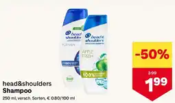 MPreis Head&shoulders shampoo Angebot