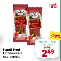 MPreis Handl Tyrol Chiliwurzerl Angebot