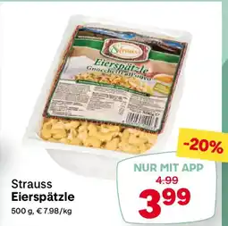 MPreis Strauss Eierspätzle Angebot