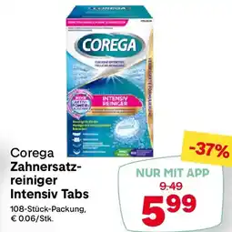 MPreis Corega Zahnersatz- reiniger Intensiv Tabs Angebot