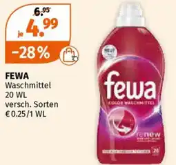 Müller FEWA Waschmittel Angebot