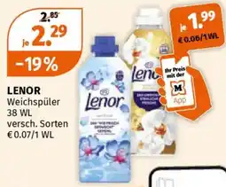 Müller LENOR Weichspüler Angebot