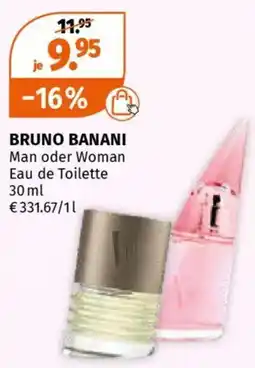 Müller BRUNO BANANI Man oder Woman Eau de Toilette Angebot