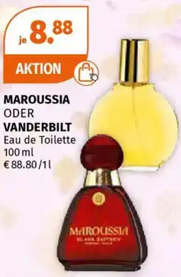 Müller Maroussia oder vanderbilt eau de toilette Angebot