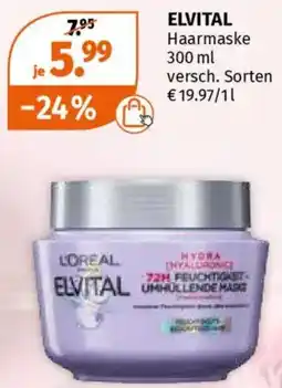 Müller ELVITAL Haarmaske Angebot