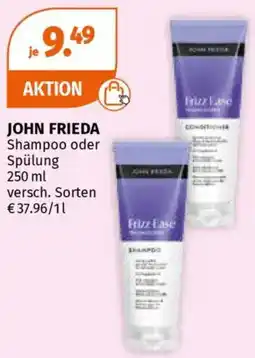 Müller JOHN FRIEDA Shampoo oder Spülung Angebot