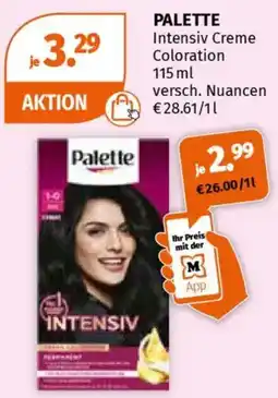 Müller PALETTE Intensiv Creme Coloration Angebot