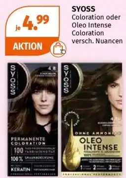 Müller SYOSS Coloration oder Oleo Intense Coloration Angebot