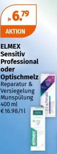 Müller ELMEX Sensitiv Professional oder Optischmelz Angebot