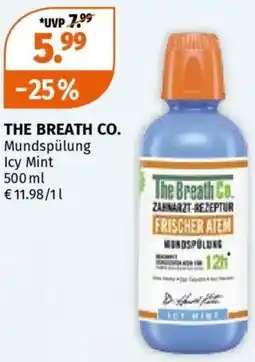 Müller THE BREATH CO. Mundspülung Icy Mint Angebot