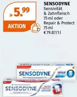 Müller SENSODYNE Sensivität & Zahnfleisch oder Repair & Protect Angebot