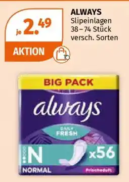 Müller ALWAYS Slipeinlagen Angebot