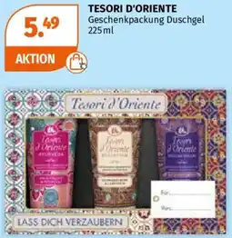 Müller TESORI D'ORIENTE Geschenkpackung Duschgel Angebot