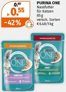 Müller PURINA ONE Nassfutter für Katzen Angebot