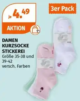Müller Damen kurzsocke stickerei Angebot