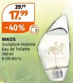 Müller NIKOS Sculpture Homme Eau de Toilette Angebot
