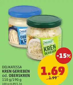 PENNY Delikatessa kren gerieben od. oberskren Angebot