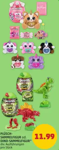 PENNY Plüsch- sammelfigur od. dino-sammelfigur Angebot