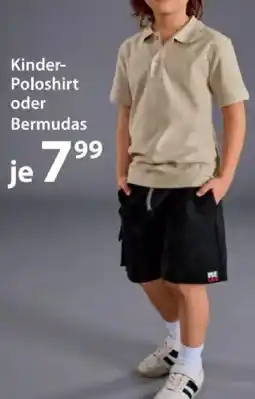 NKD Kinder- Poloshirt oder Bermudas Angebot