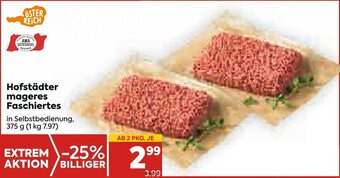 Billa Hofstadter mageres Faschiertes Angebot