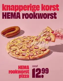 HEMA HEMA rookworst pizza Angebot