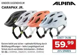 Hervis Kinder/jugendhelm carapax jr. Angebot