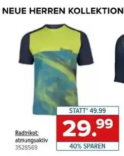 Hervis NEUE HERREN KOLLEKTION Radtrikot: atmungsaktiv Angebot