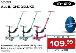 Hervis Scooter all-in-one deluxe Angebot