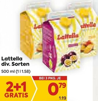 Billa Lattella div. Sorten Angebot