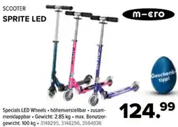 Hervis Scooter sprite led Angebot