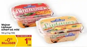 Billa Wojnar Liptauer scharf od. mild Angebot